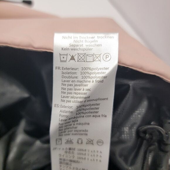 Gsou Snow Womens Pink/White Kangaroo Waterproof Baggy Snowboard Anarak Jacket S - Picture 15 of 16